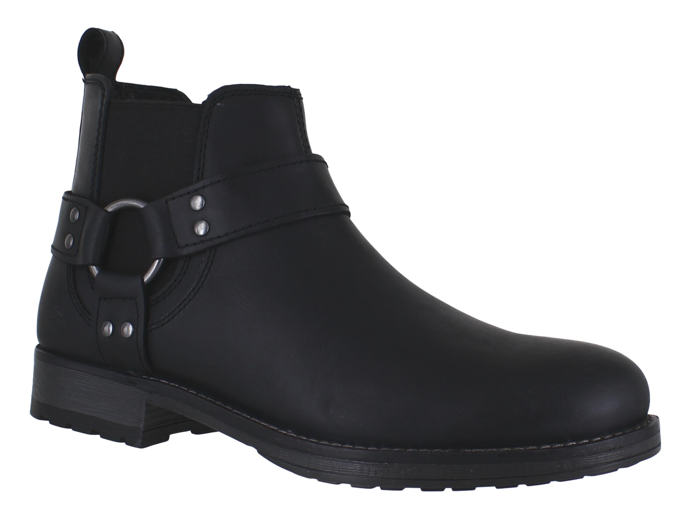 red tape biker boots