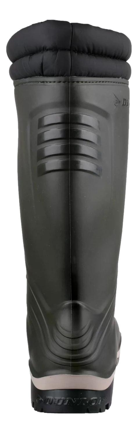 Dunlop Blizzard Herren Grün Zum Überziehen Gummi Hoch Gummistiefel - Bild 6 von 7