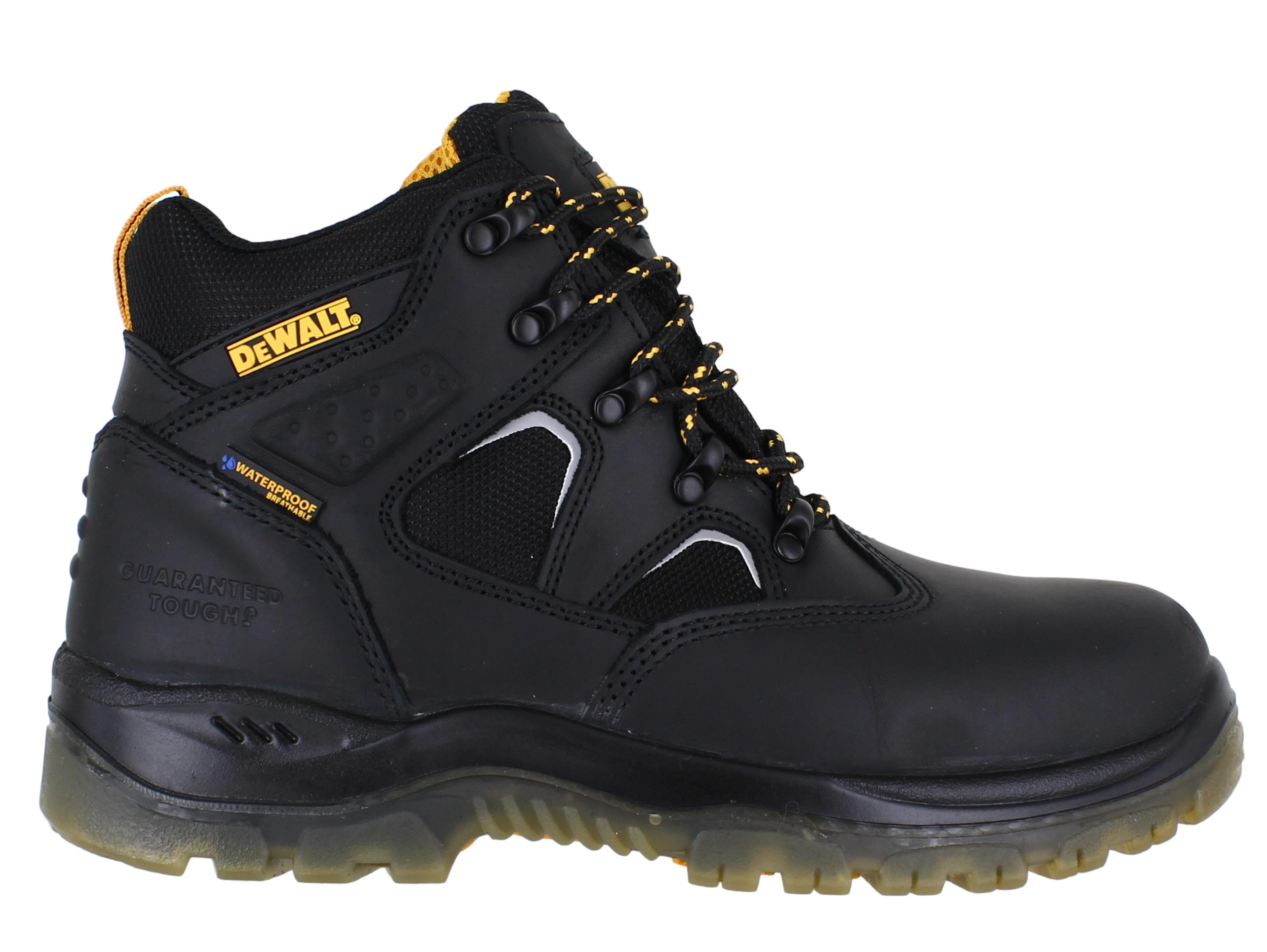 Mens DeWalt Challenger Waterproof Safety S Steel Toe Work Boots Sizes To EBay