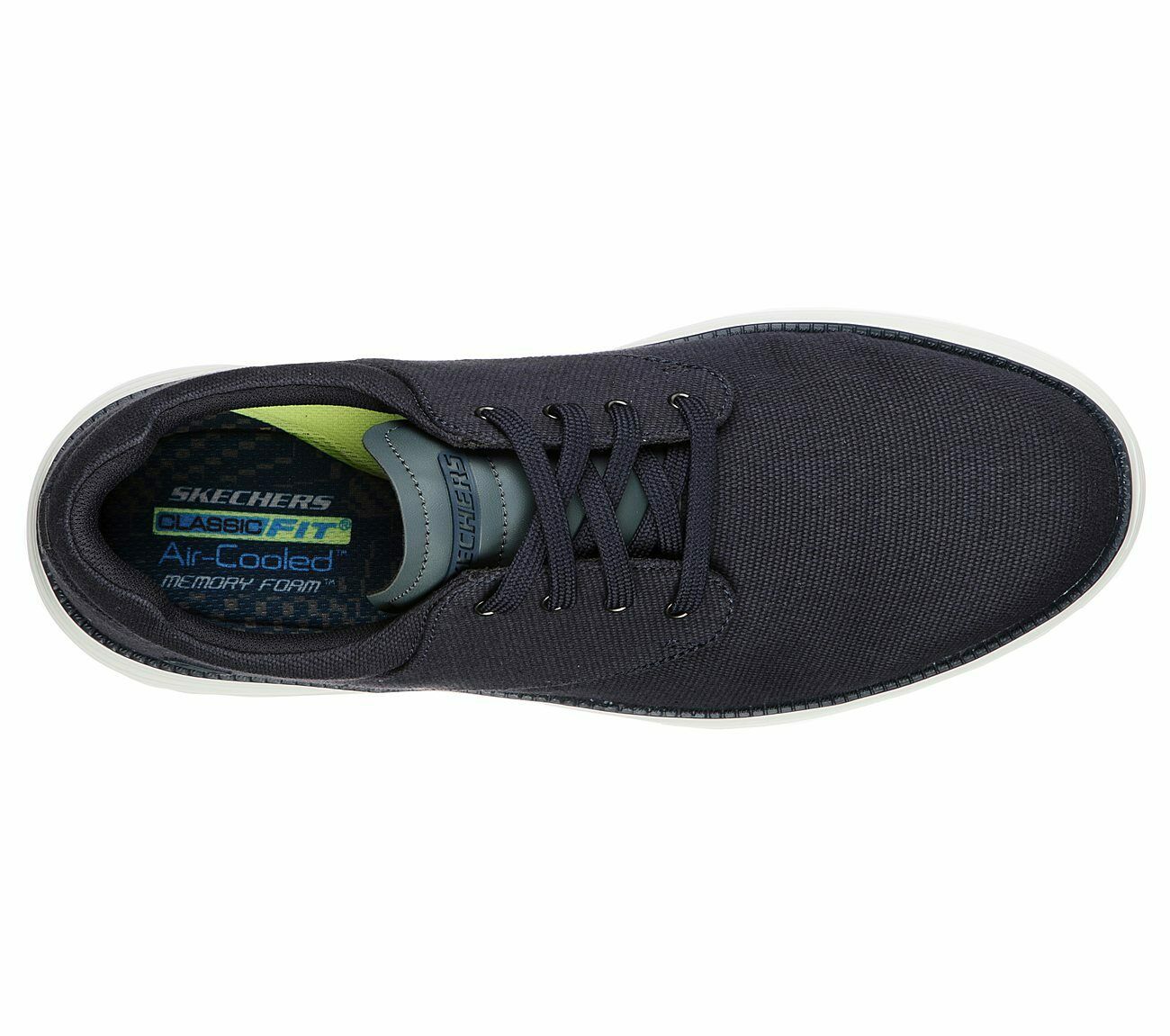 zapatos skechers classica hombre azul