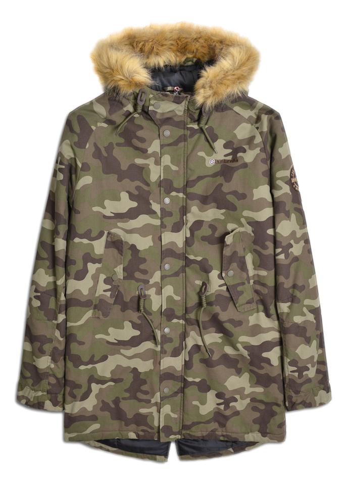 Lambretta Mens Carnaby Scooter Hooded Classic Mod Ska Badge Parka - 1520 - Picture 25 of 32