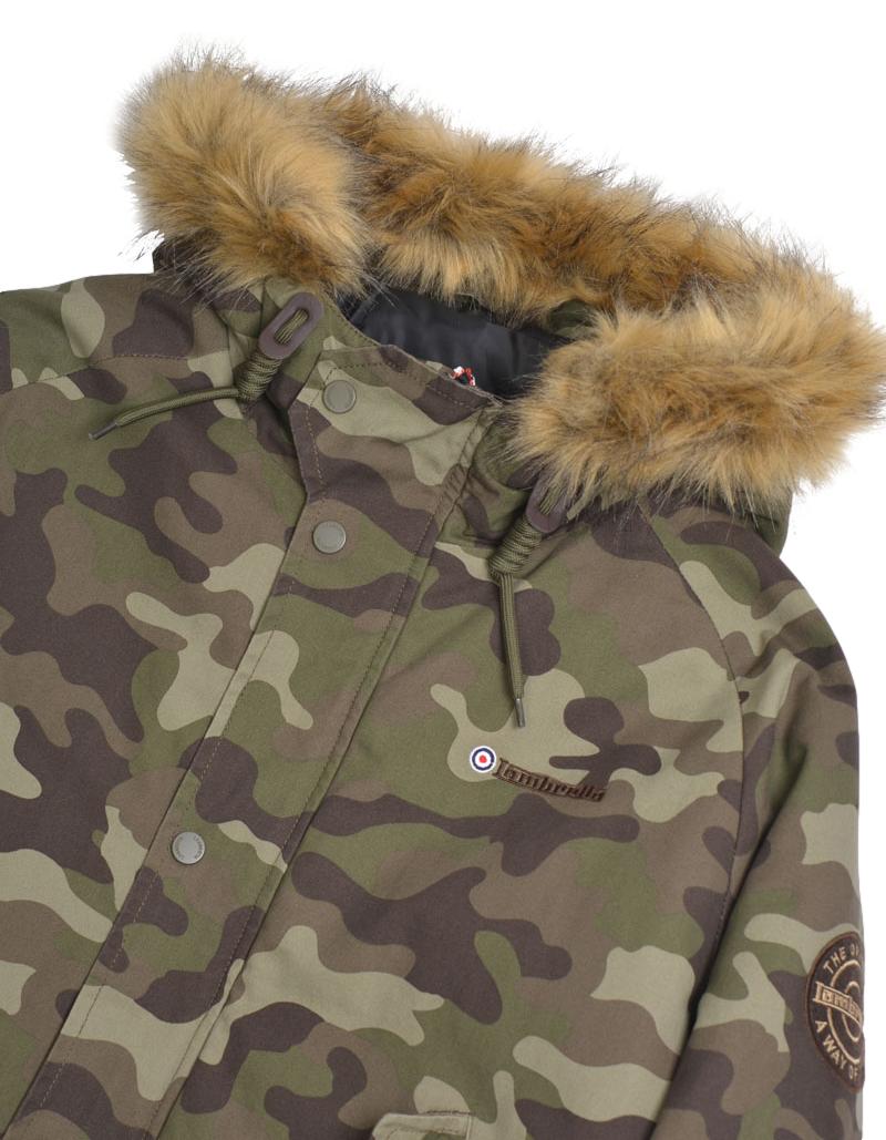 Lambretta Mens Carnaby Scooter Hooded Classic Mod Ska Badge Parka - 1520 - Picture 27 of 32