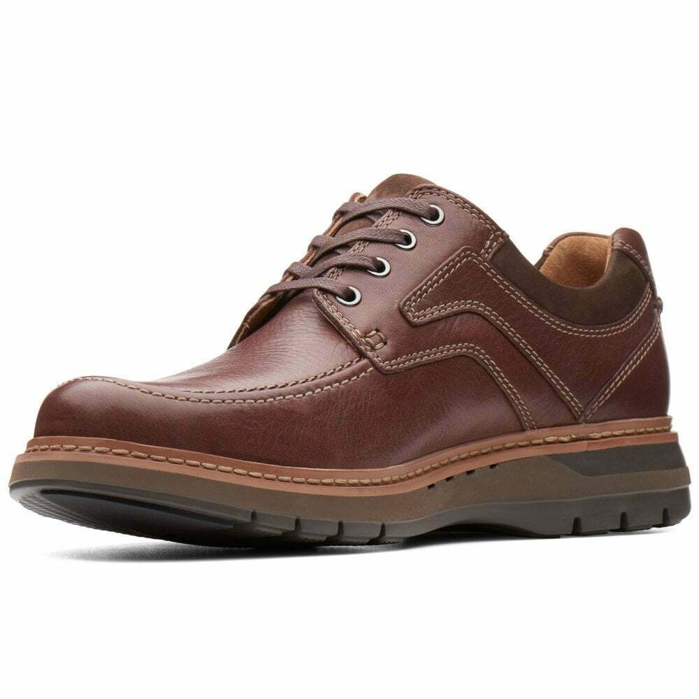 Mens Clarks Un-Ramble Casual Lace Up Smart Leather Shoes Sizes 6 to 14 ...