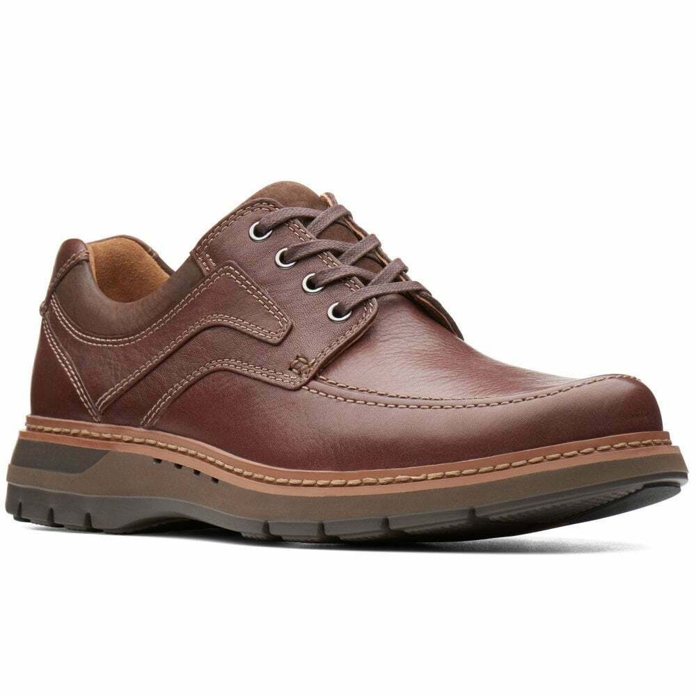 clarks mens brown casual shoes