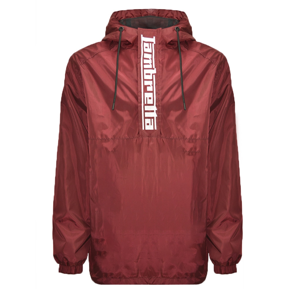 Mens Lambretta Classic Scooter Overhead Showerproof Hooded Jacket Sizes S to 4XL
