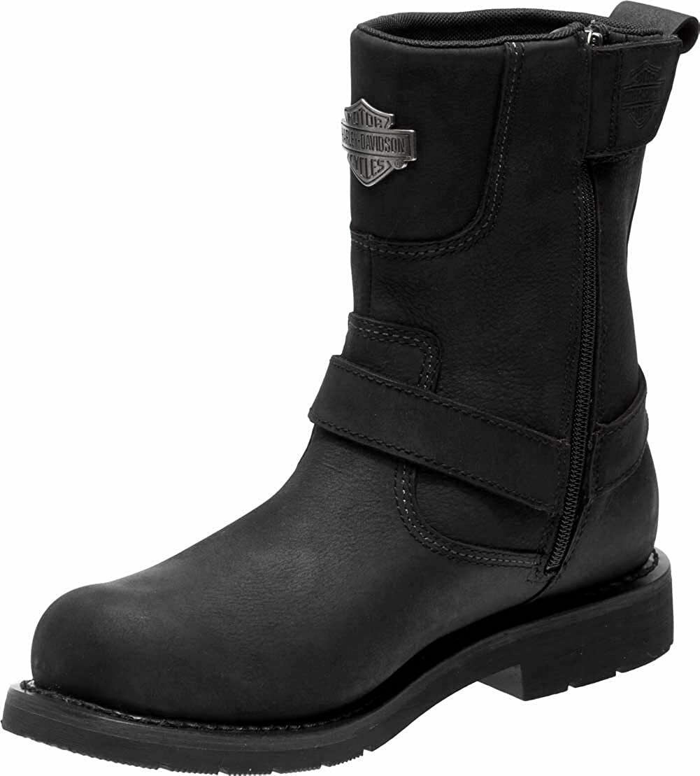 Mens Harley Davidson Stokes Vibram Biker Riding ZipUp