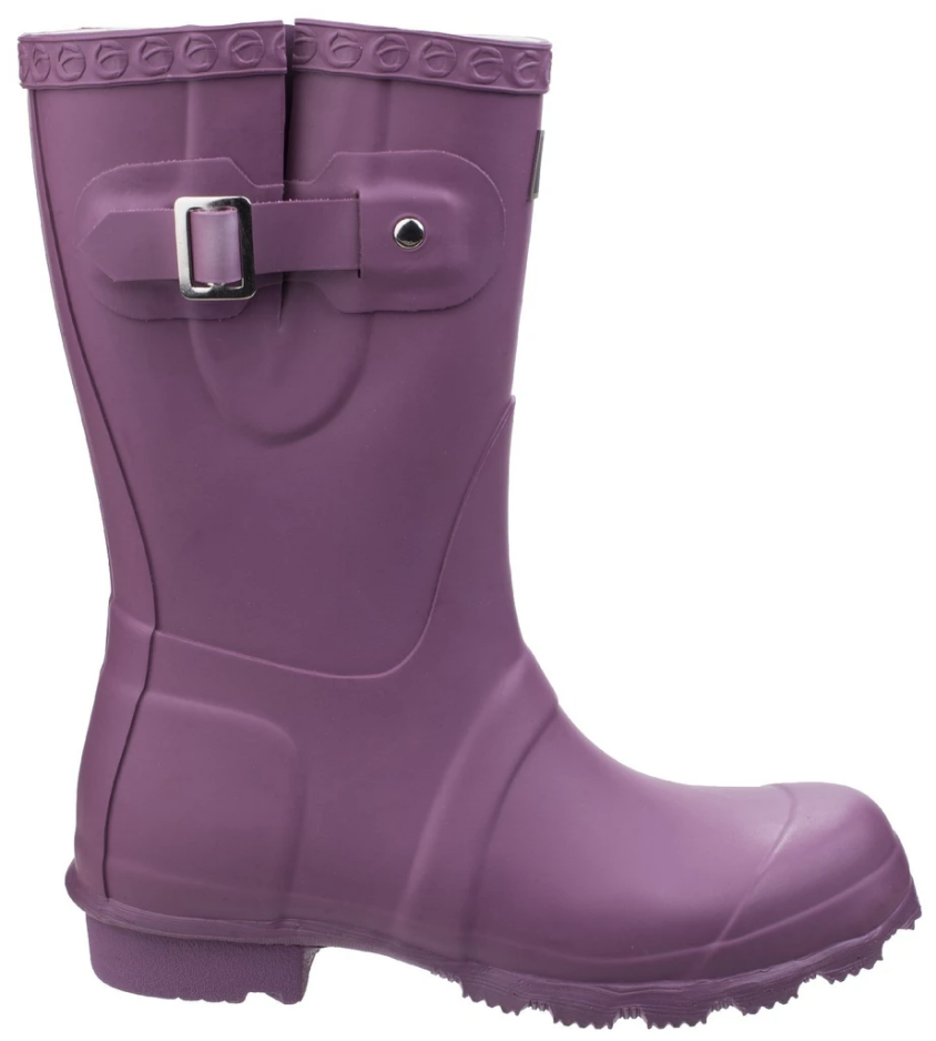 Womens Cotswold Windsor Short Rubber Ankle Wellington Wellie Boots ...