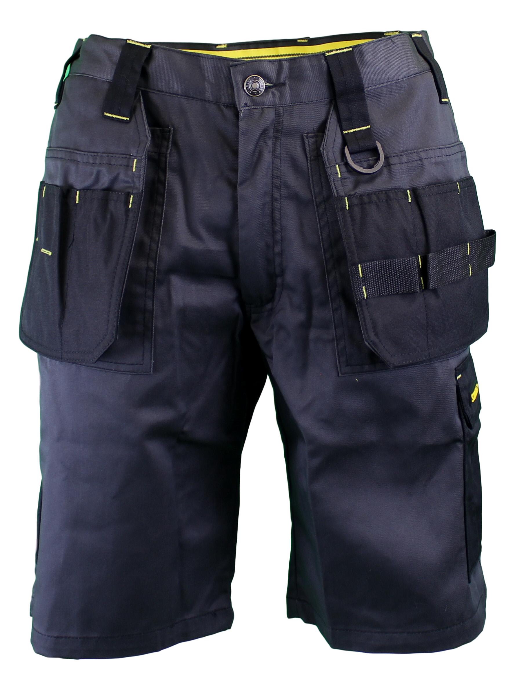 Mens Stanley Work Utility/Multi Pocket Cargo Shorts Waist Sizes 30