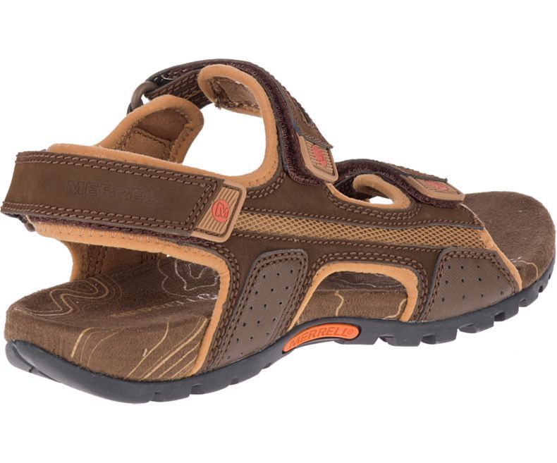 Merrell Sandspur Oak Mens Touch Fasten Strap Sport Walking Sandals Shoes & Bags Shoes