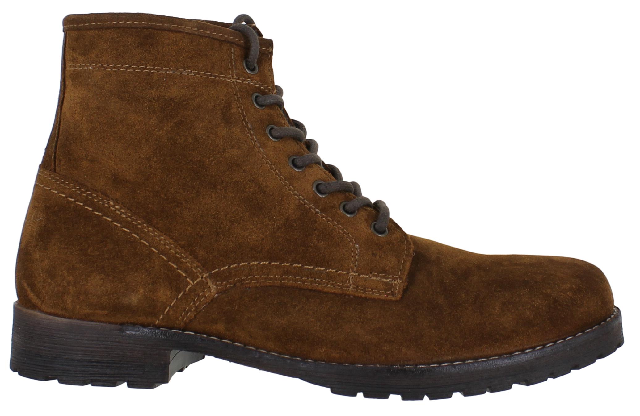 red tape mid top flat boots