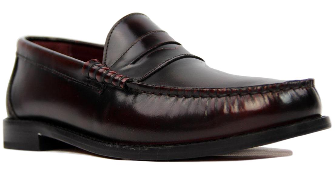IKON Albion Mens Smart Casual Mod 60�s Leather Penny