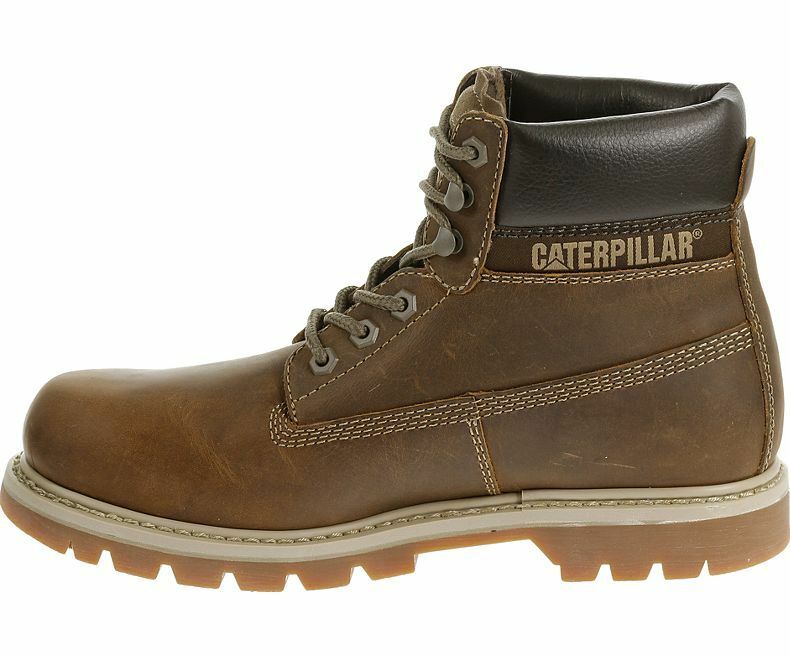 caterpillar colorado boots dark beige