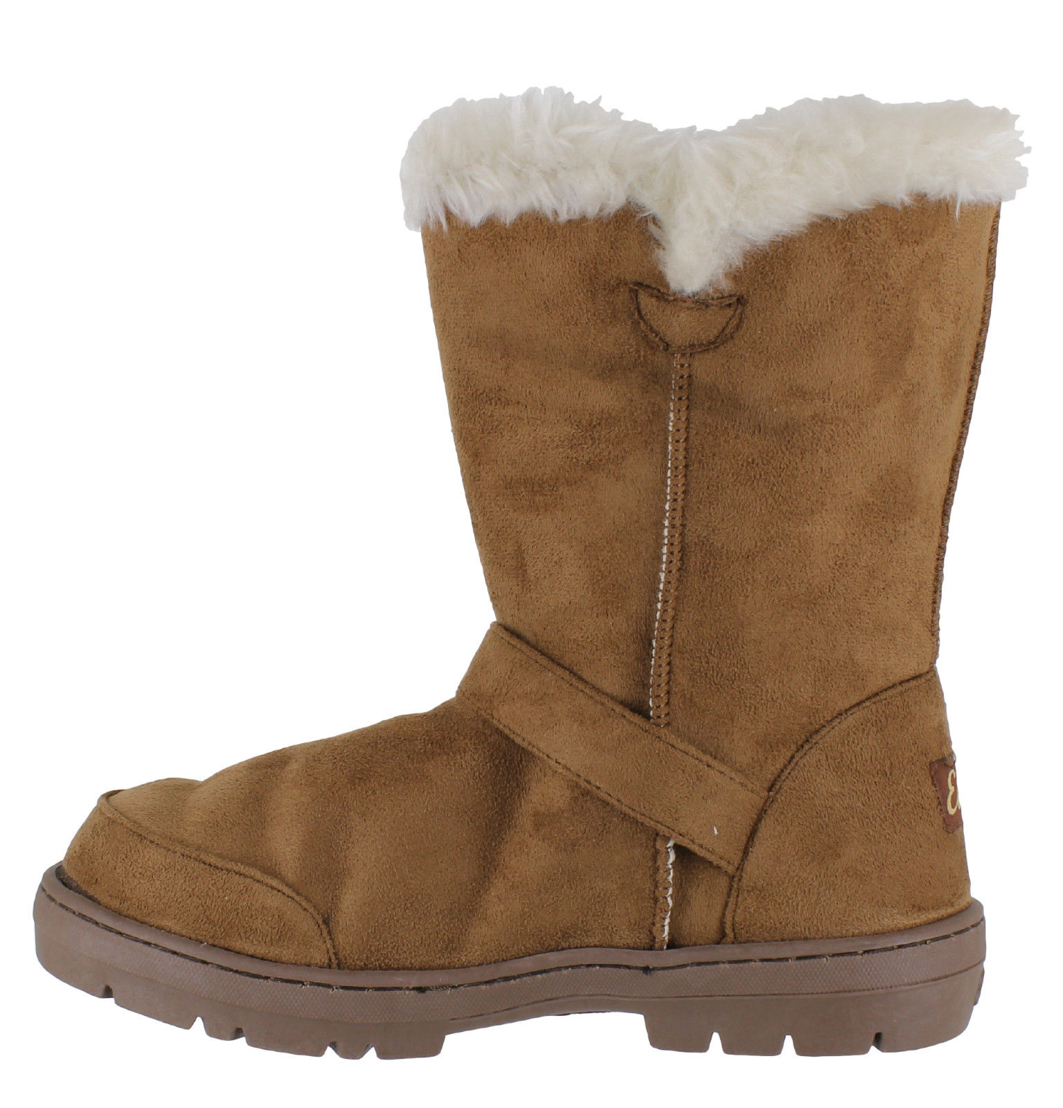 Womens ELLA Boots Faux Fur Winter Snow Warm Mid/High Leg Boots Sizes 3 ...