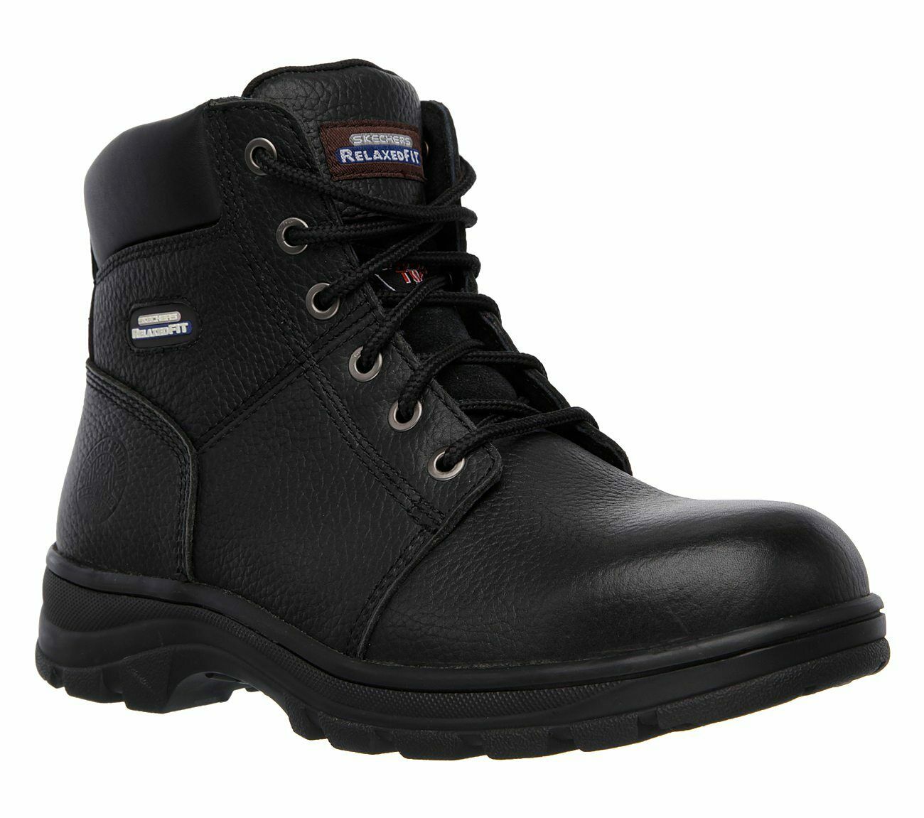 Mens Skechers Workshire Steel Toe Sb Safety Work Boots Sizes 7 To 13 Ebay