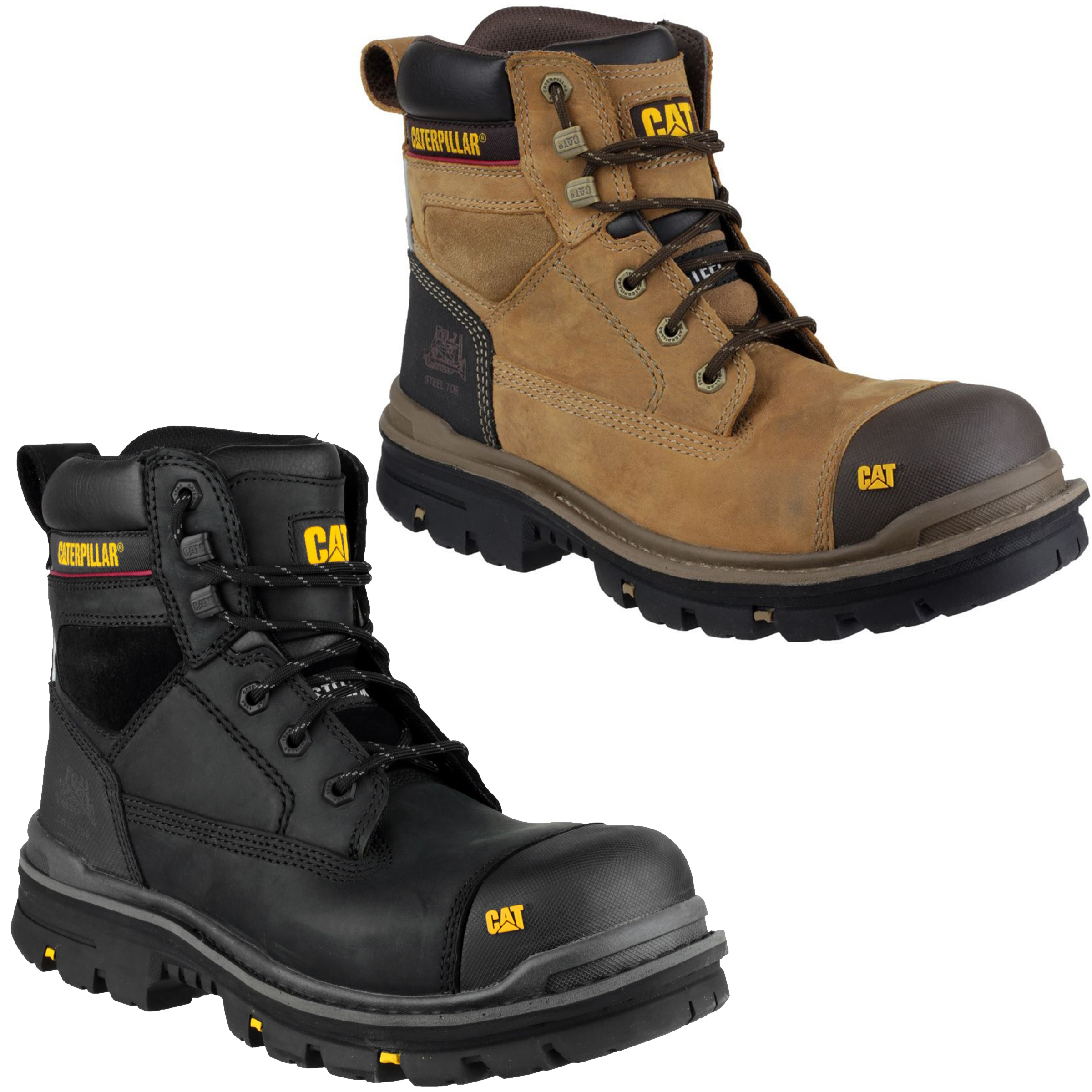 steel toe cap boots size 13