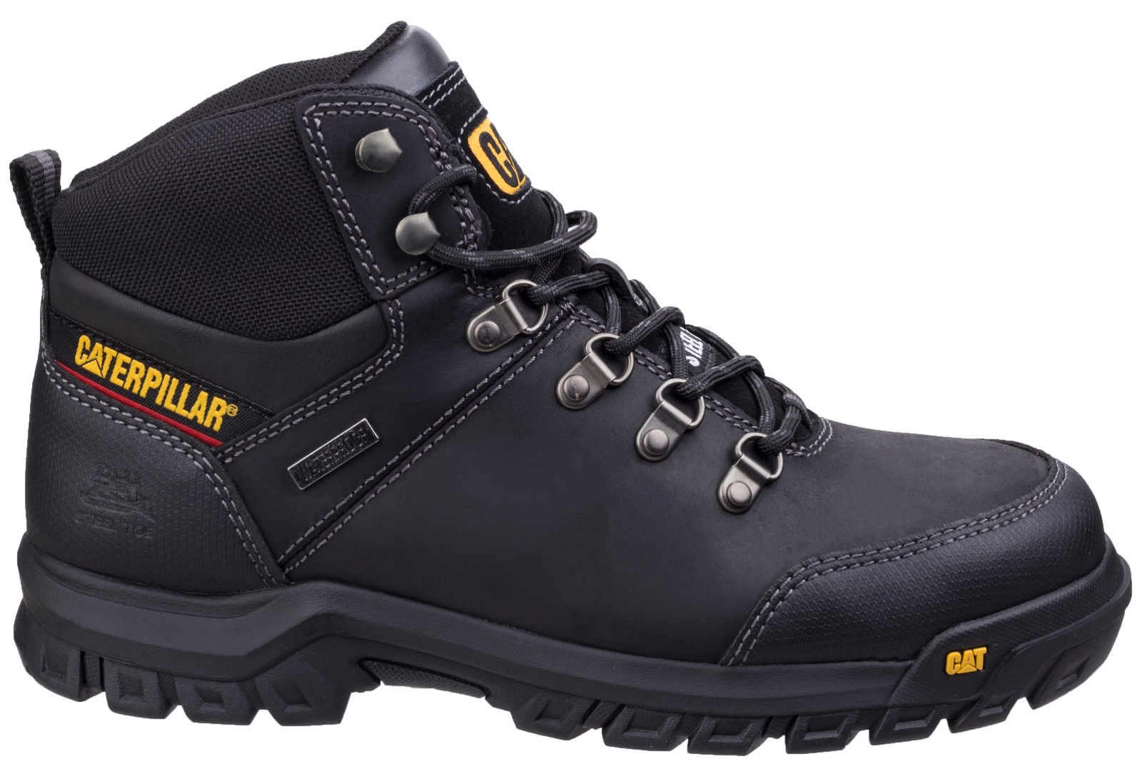 Mens Caterpillar Framework WR Steel Toe Midsole Safety Work Boots Sizes ...