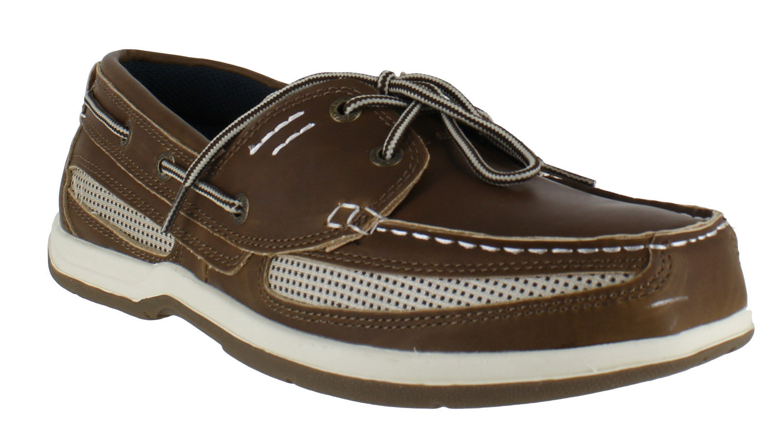 Mens Island Surf COD Lightweight Casual Lace Up Boat Shoes Sizes 6.5 to ...