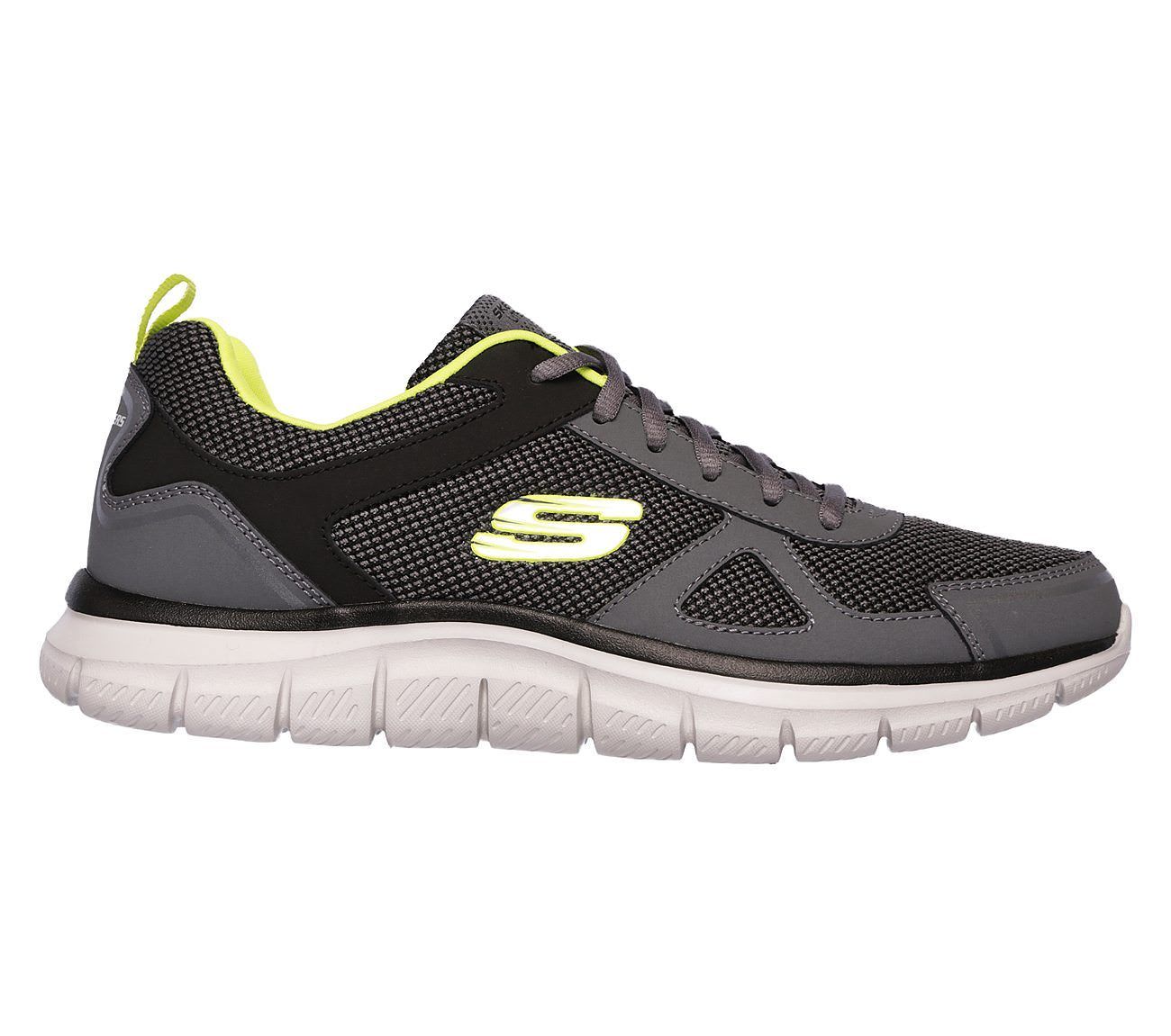 skechers memory foam hombre gris
