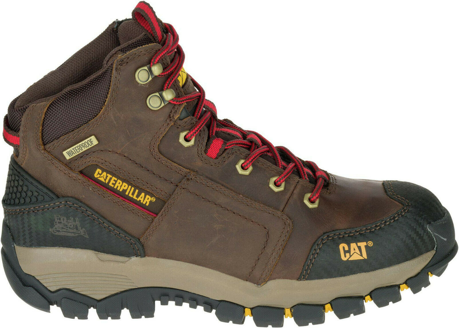 Mens Caterpillar Navigator Mid Wp Steel Toe Safety Work Boots Sizes 6 To 12 Ebay 6343