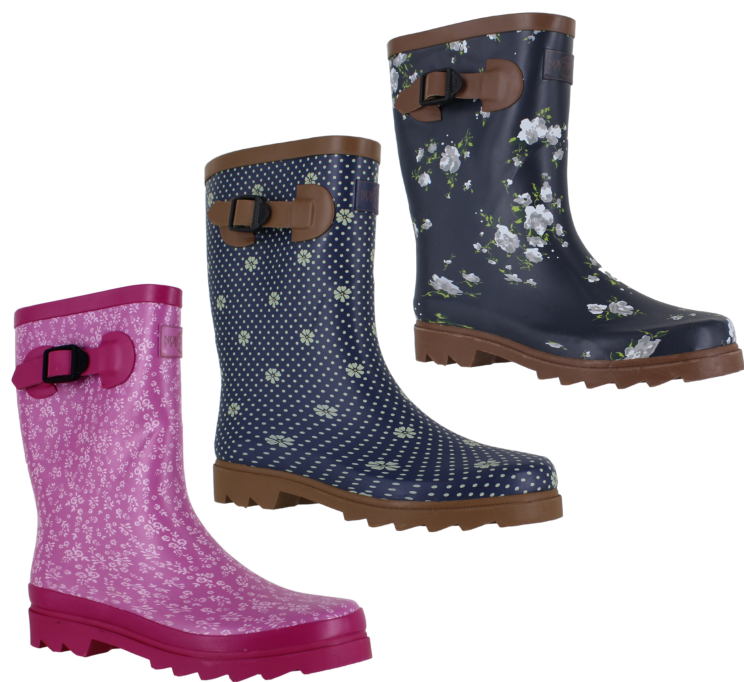 womens mid calf wellies