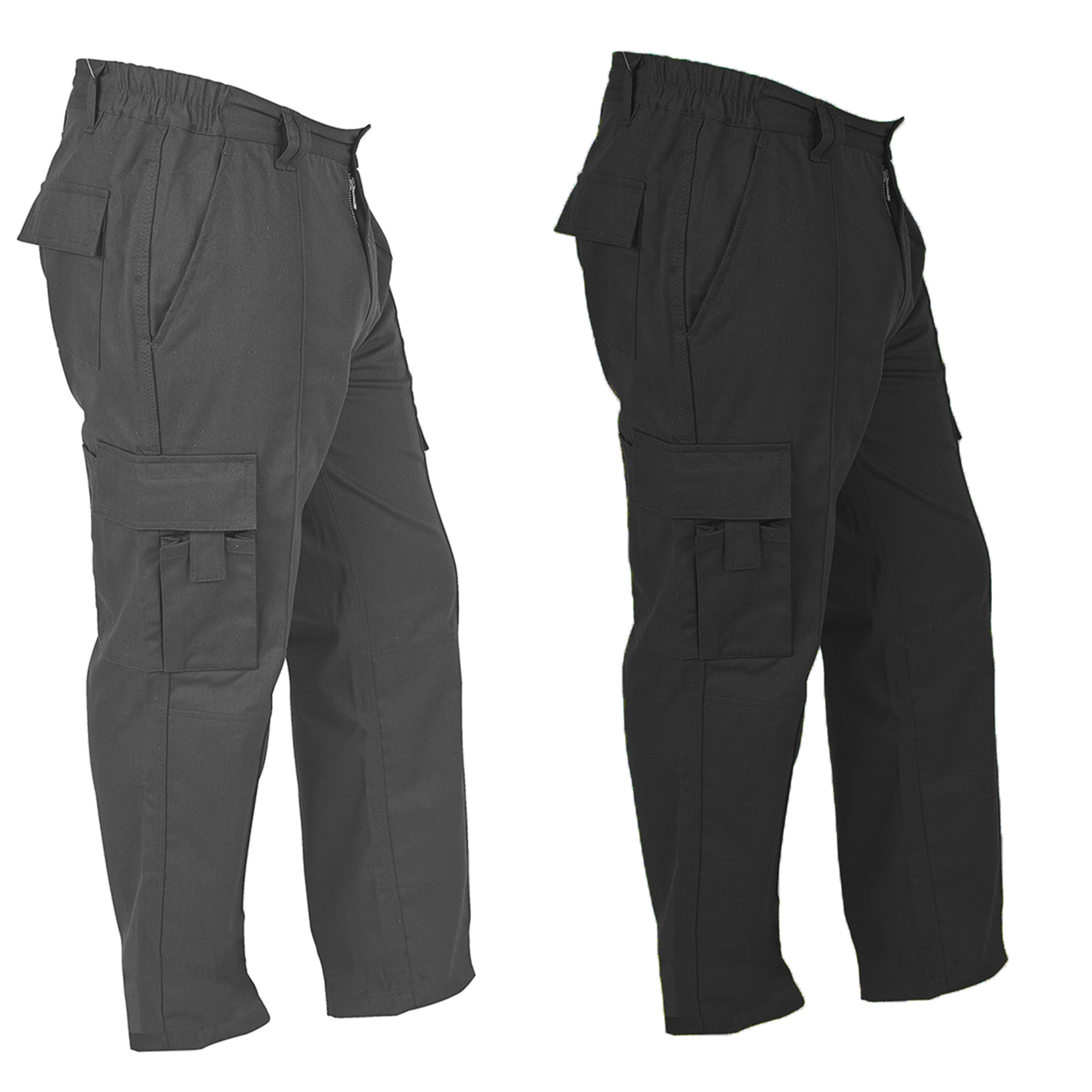 Mens Himalayan Bullet Combat Pocket Work Trousers Waist 28-52