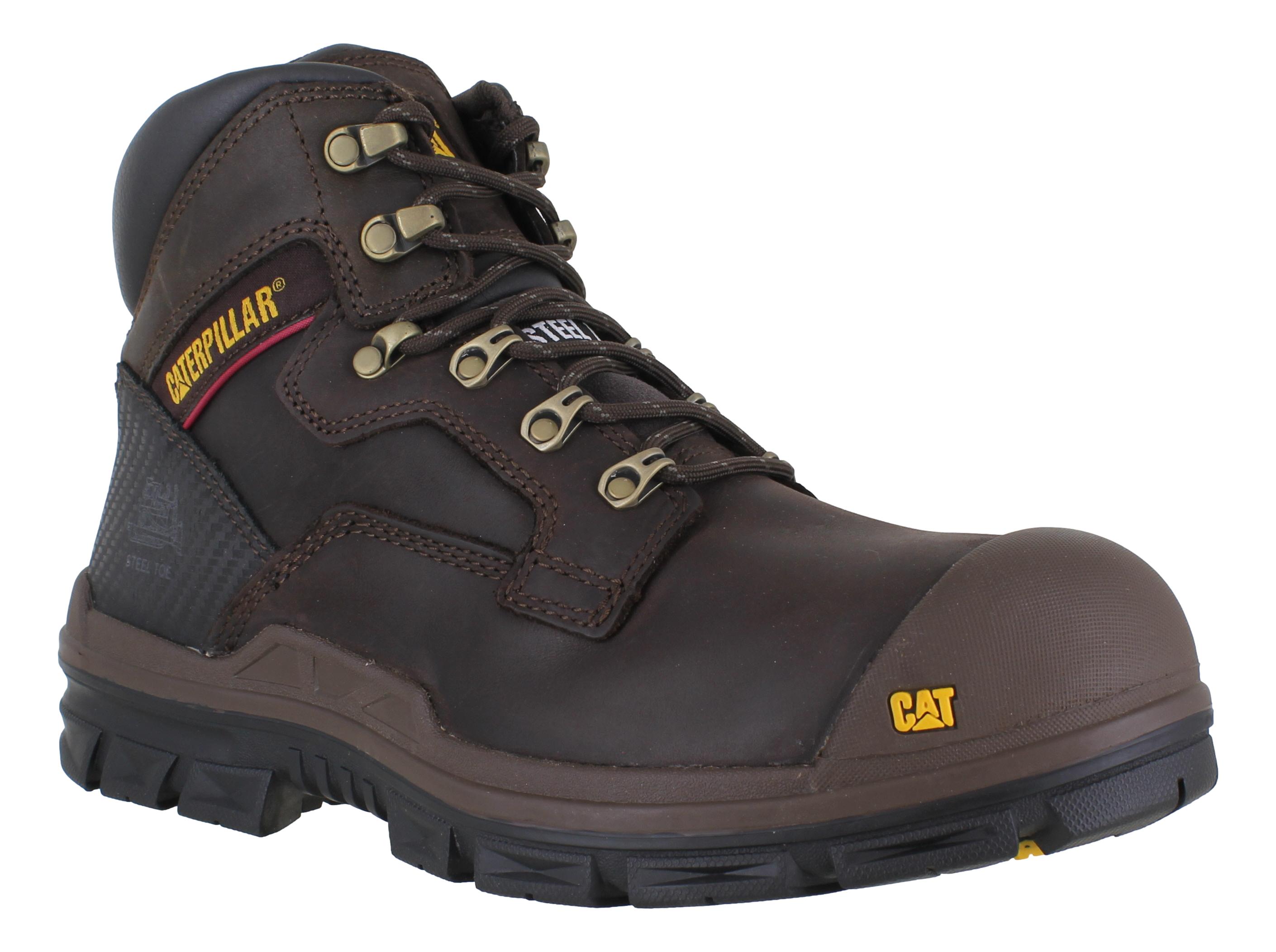 Mens Caterpillar Bearing Steel Toe Midsole S3 WR Safety Work Boots