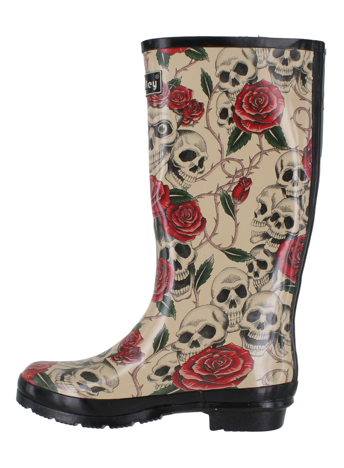 Womens Wyre Valley Pattern Animal Wellingtons Wellies Muck Boots Sizes ...
