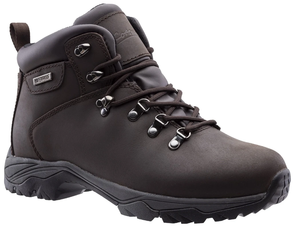 Mens/Womens Mirak Waterproof Hiking Walking Trekking Leather Boots ...