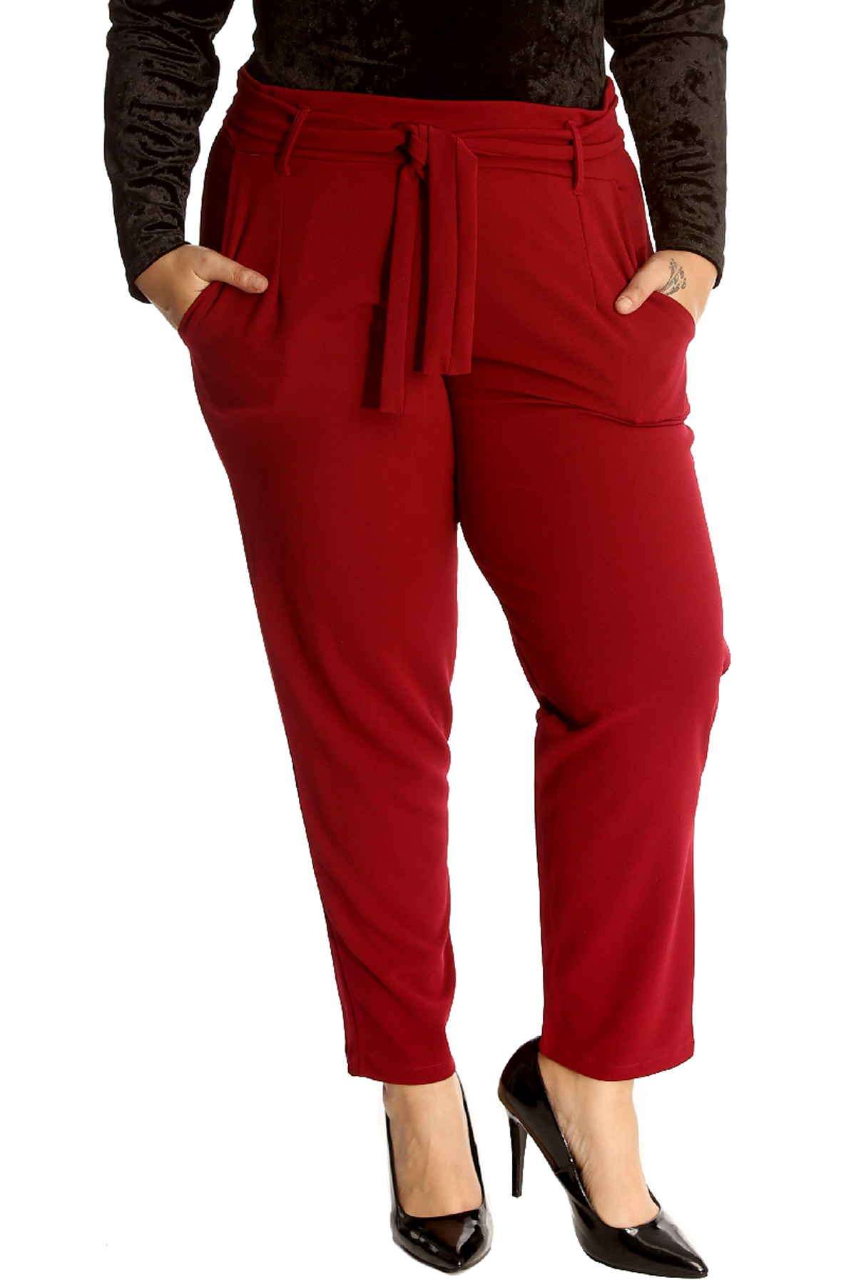 Womens Ladies Linen Trousers Plus Size Summer Pants Casual Holiday