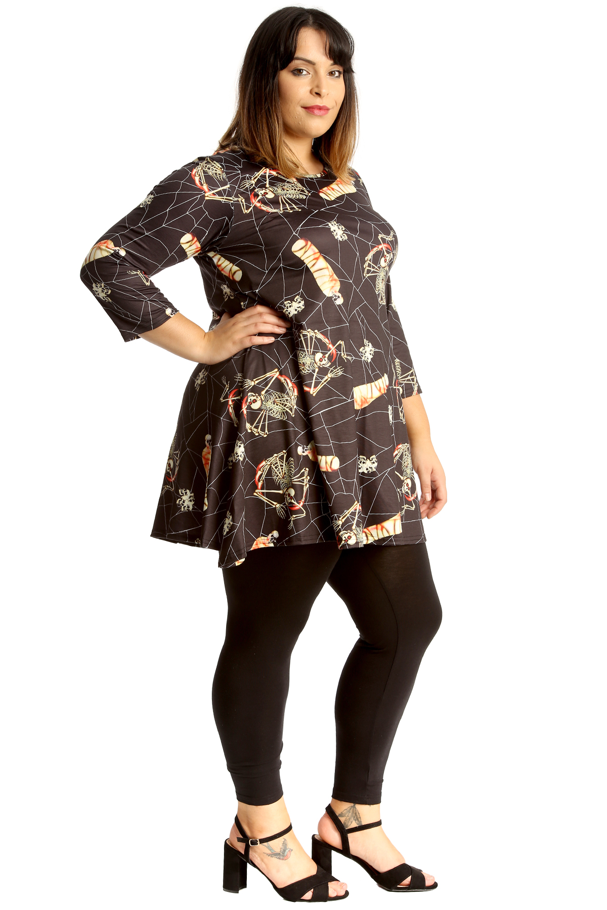 plus size halloween tops uk