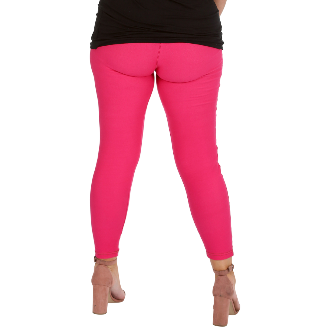 Nouvelle Women Plus Size Full Length Soft Stretchable Leggings Elasticated Waist - Picture 8 of 47