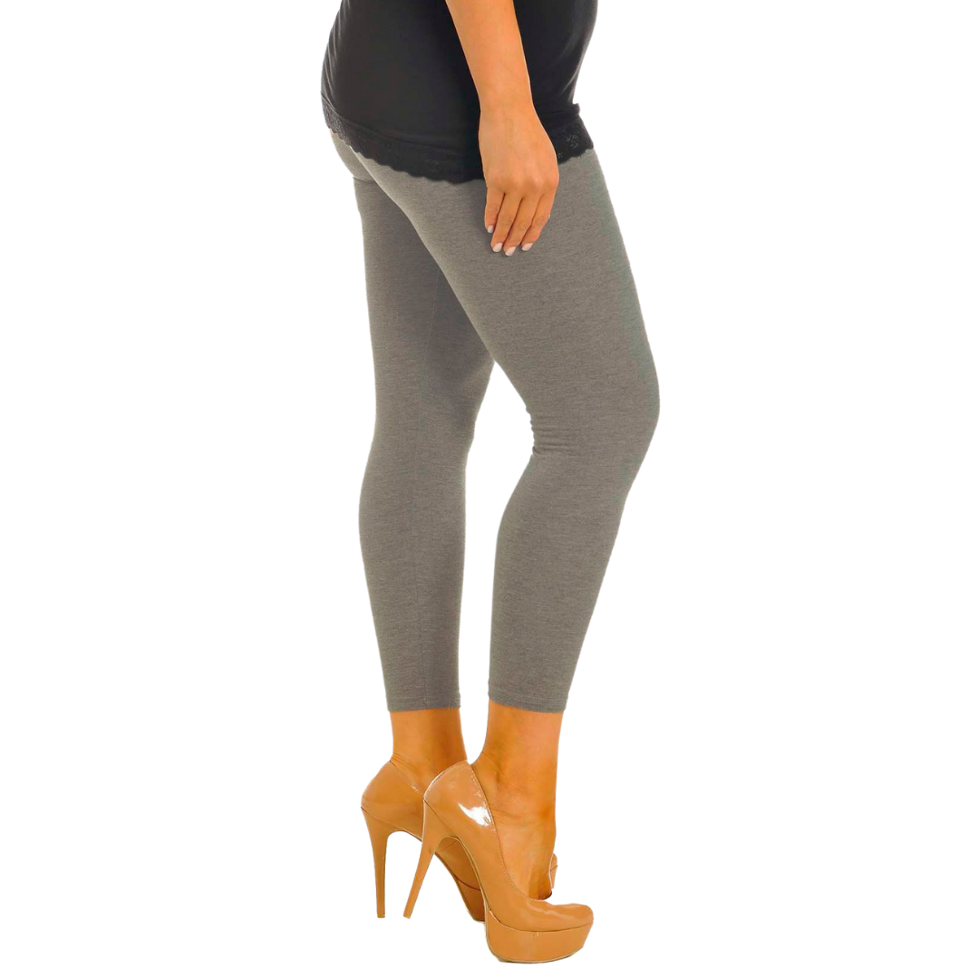 Nouvelle Women Plus Size Full Length Soft Stretchable Leggings Elasticated Waist - Picture 14 of 47