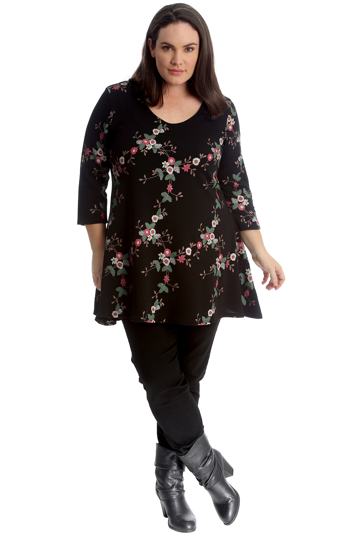 plus size swing tops uk