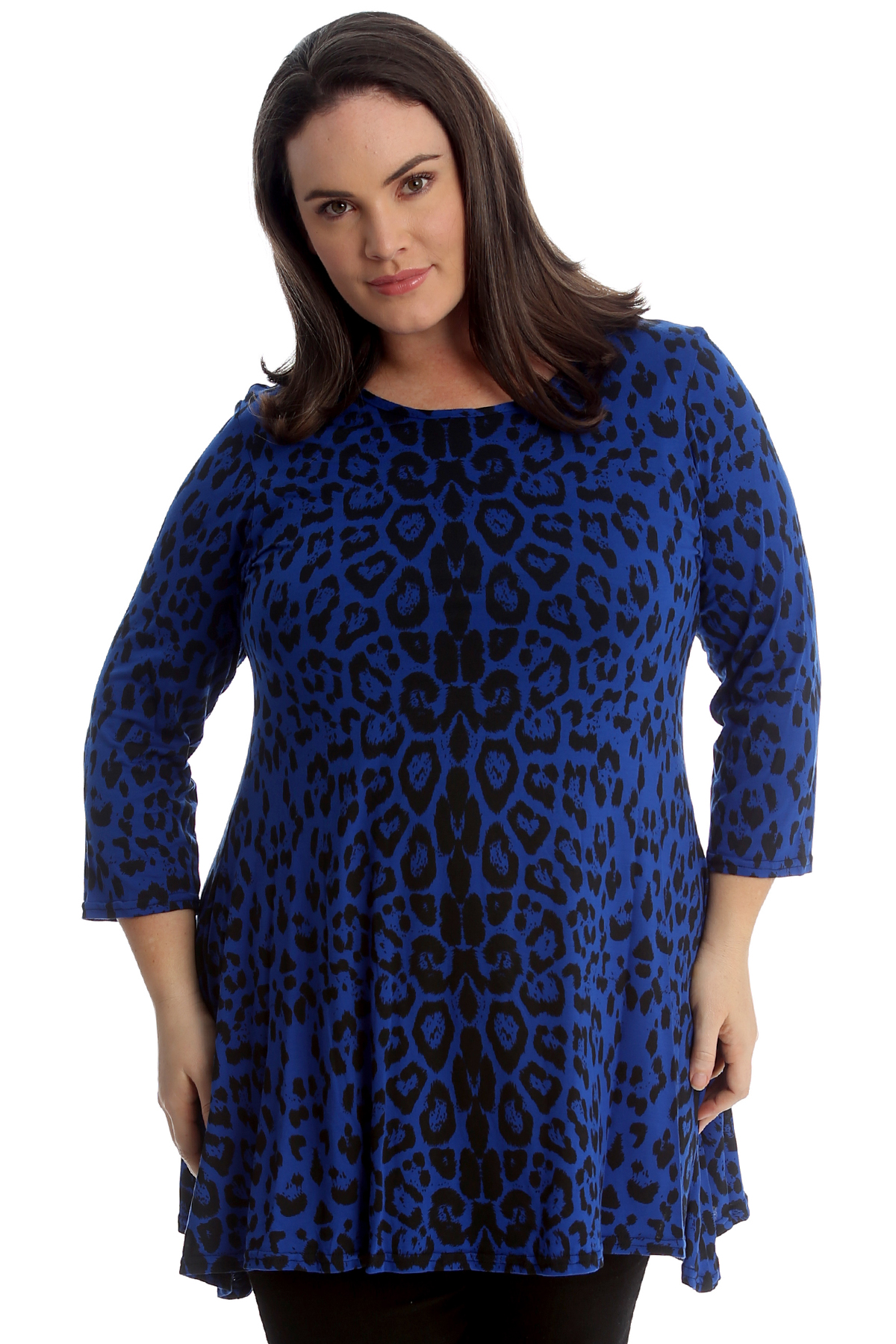 leopard print plus size clothing