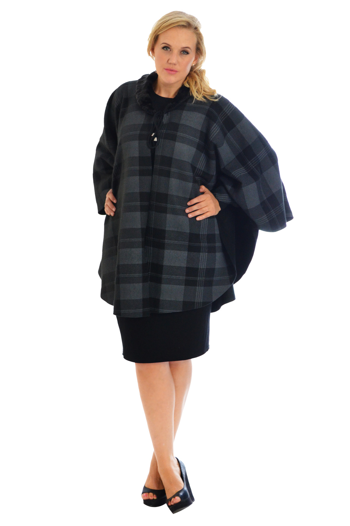 plus size poncho