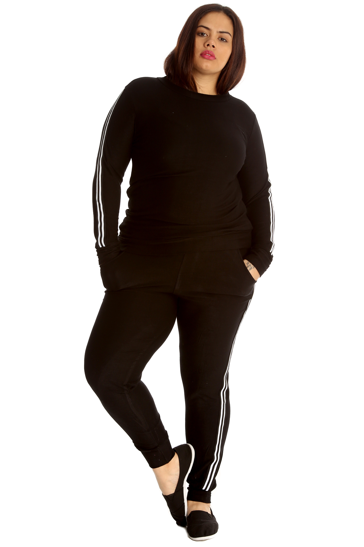 tracksuit womens plus size