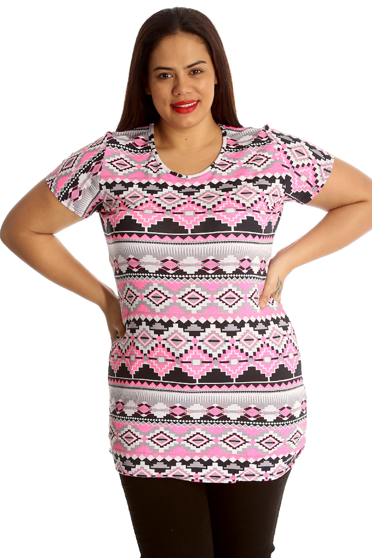 women's aztec print shirt