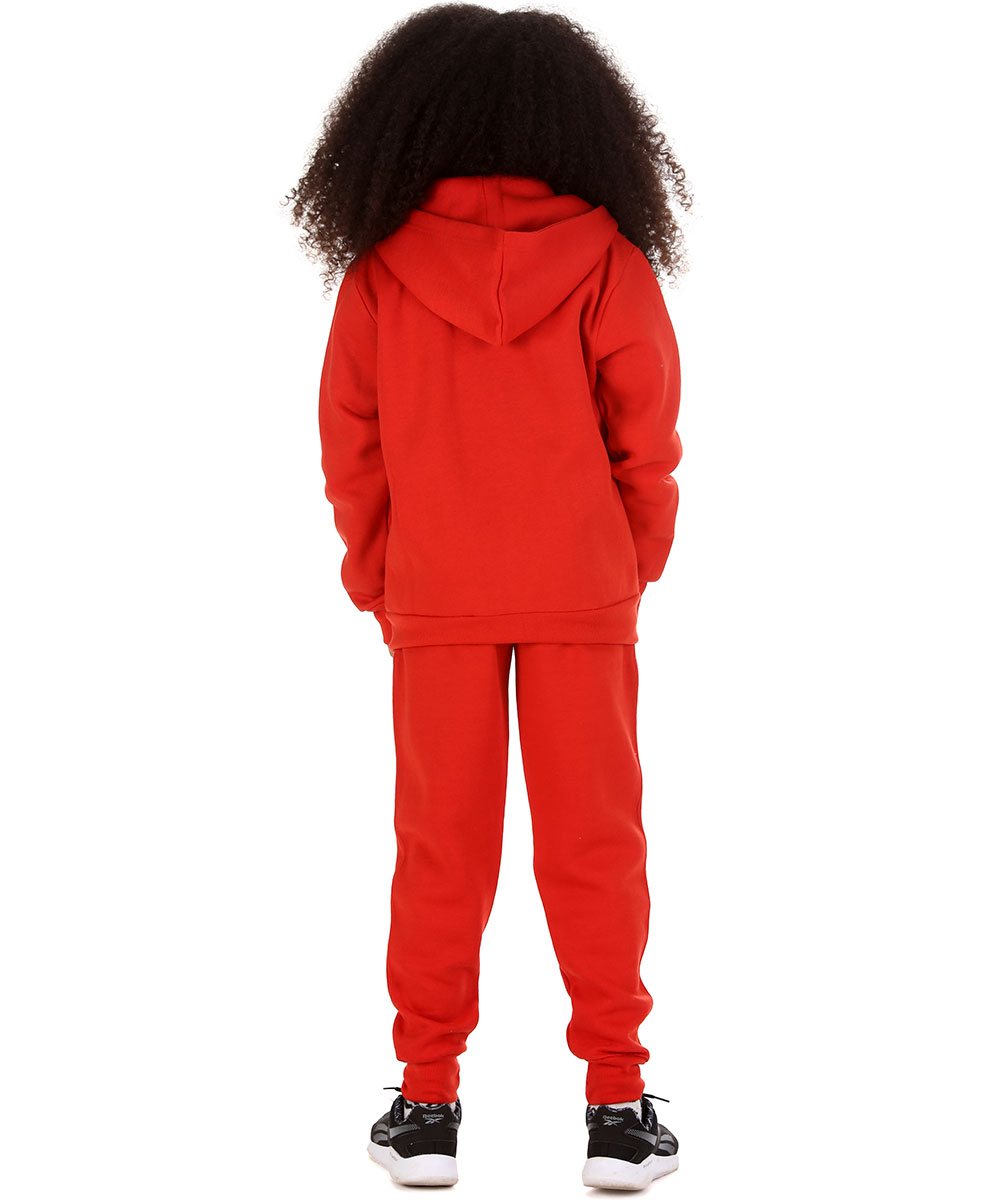 New Kids Tracksuit Fleece Zip up Hoodie Jogging Bottoms Drawstring Cuffed Warm - Picture 24 of 51