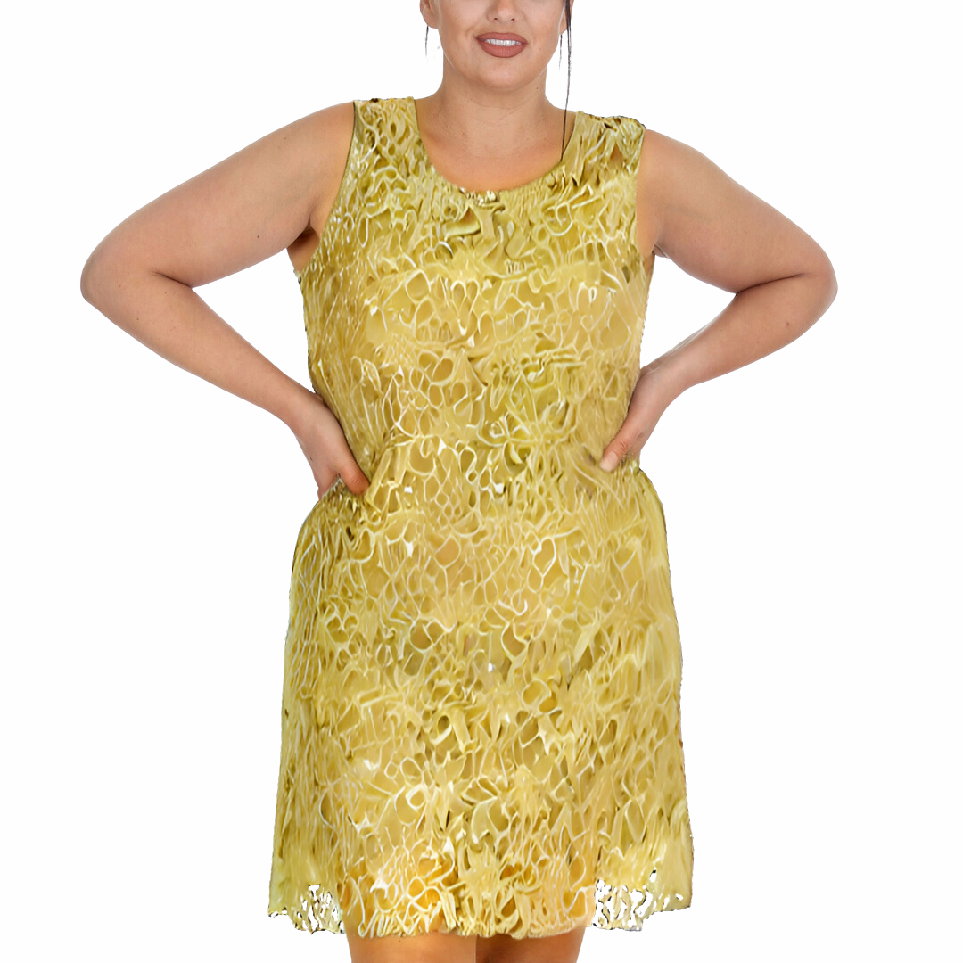 Nouvelle Plus Size Women Stylish Flapper Lace Style Dress with Sequin Detailing - Picture 29 of 33