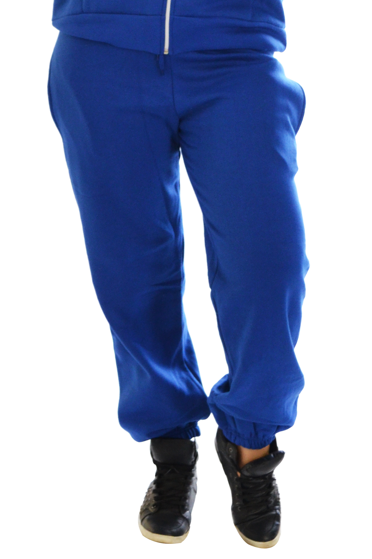 Nouvelle Plus Size Women Ladies Elastic Waistband Full length - Fleece Joggers - Picture 12 of 15