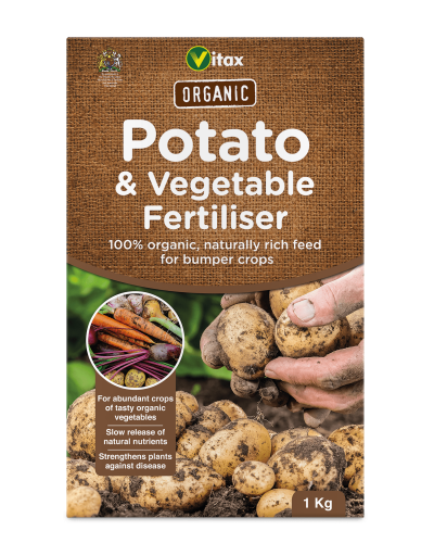 Vitax Organic Potato and Vegetable Fertiliser Slow-Release Plant Food 1Kg-4.5Kg