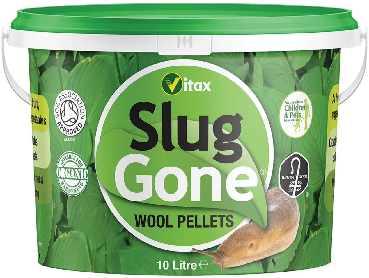 Slug Gone Natural Organic Wool Pellets Repellent Deterrent For Slug and Snails - Picture 12 of 12