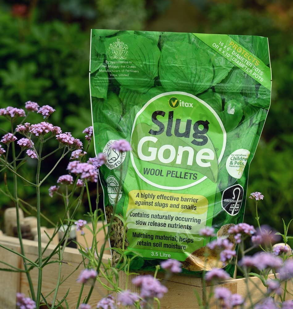 Slug Gone Natural Organic Wool Pellets Repellent Deterrent For Slug and Snails - Picture 8 of 12