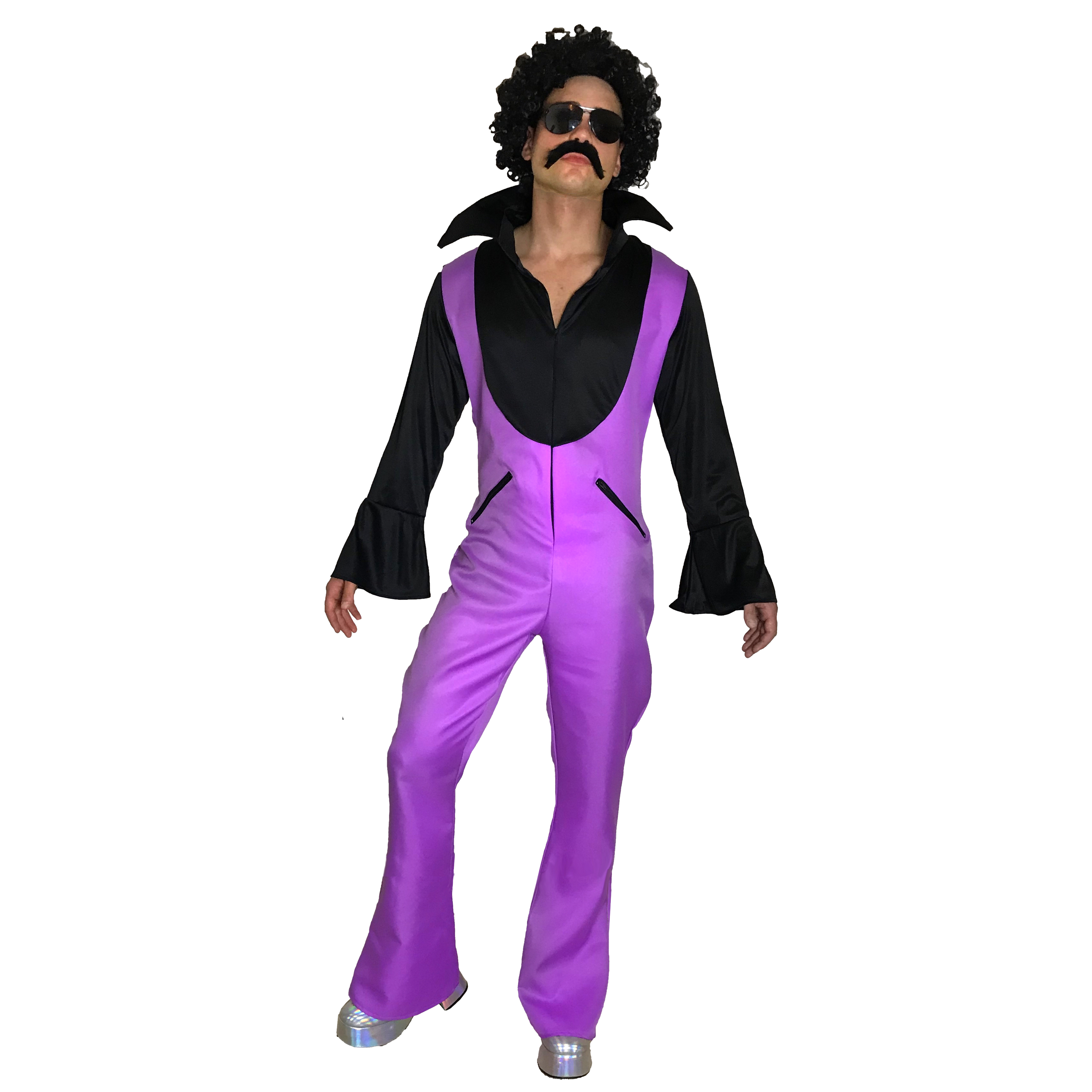 Mens cheap purple jumpsuit