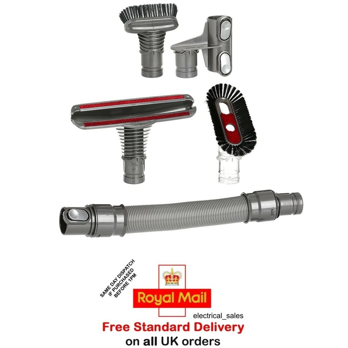 Tool Kit Fits Dyson Dc34 Dc35 Dc44 Dc56 Handheld Vacuum Cleaners Hose Set – Toolkitd