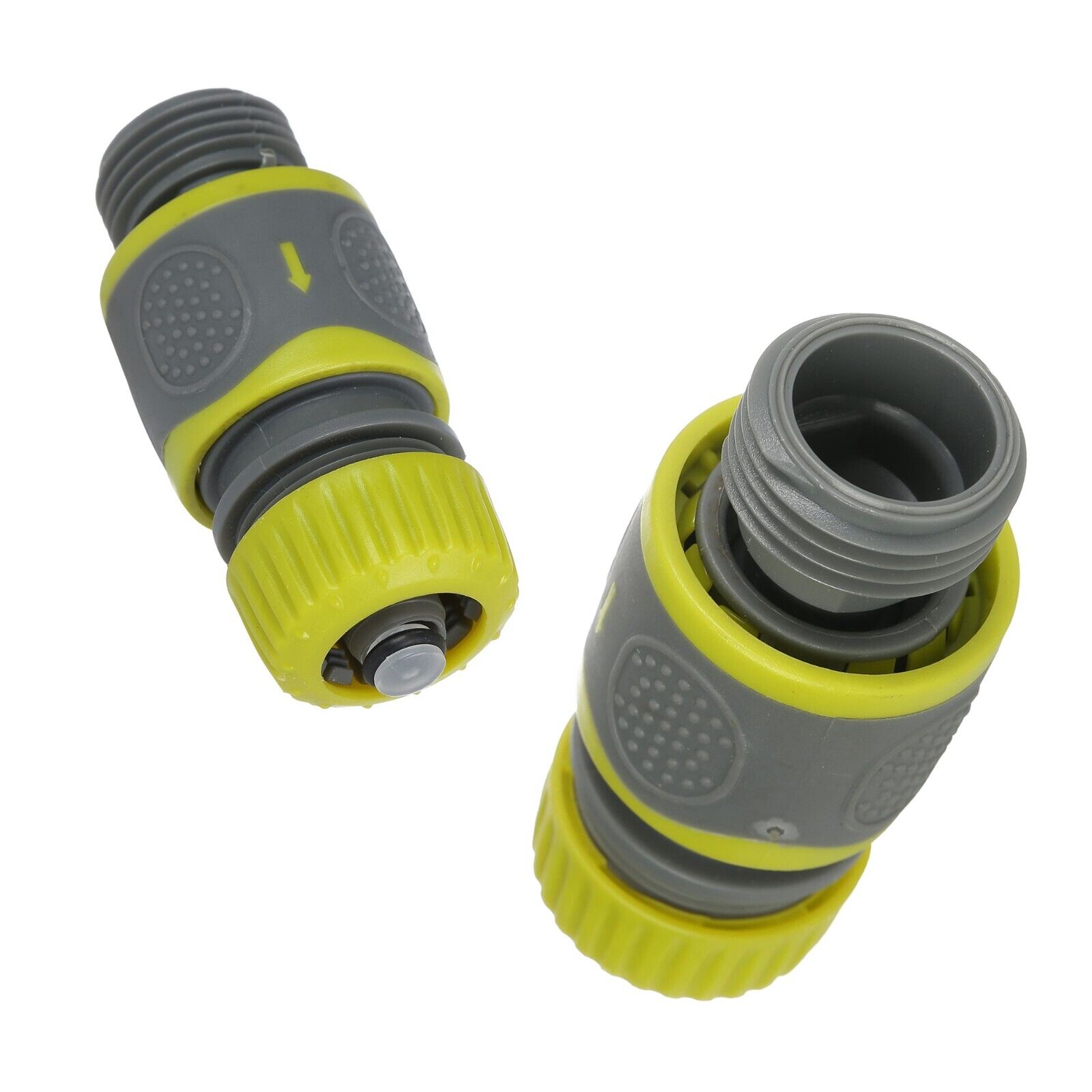 Garden Hose Quick Connector Quick Release With Water Stop Hose Attachment –