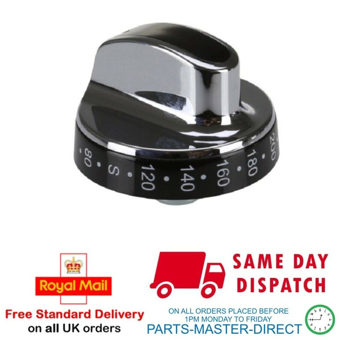 Fits Stoves New World Cooker Gas Hob Knob Control Switch Temperature Dial X 6 –