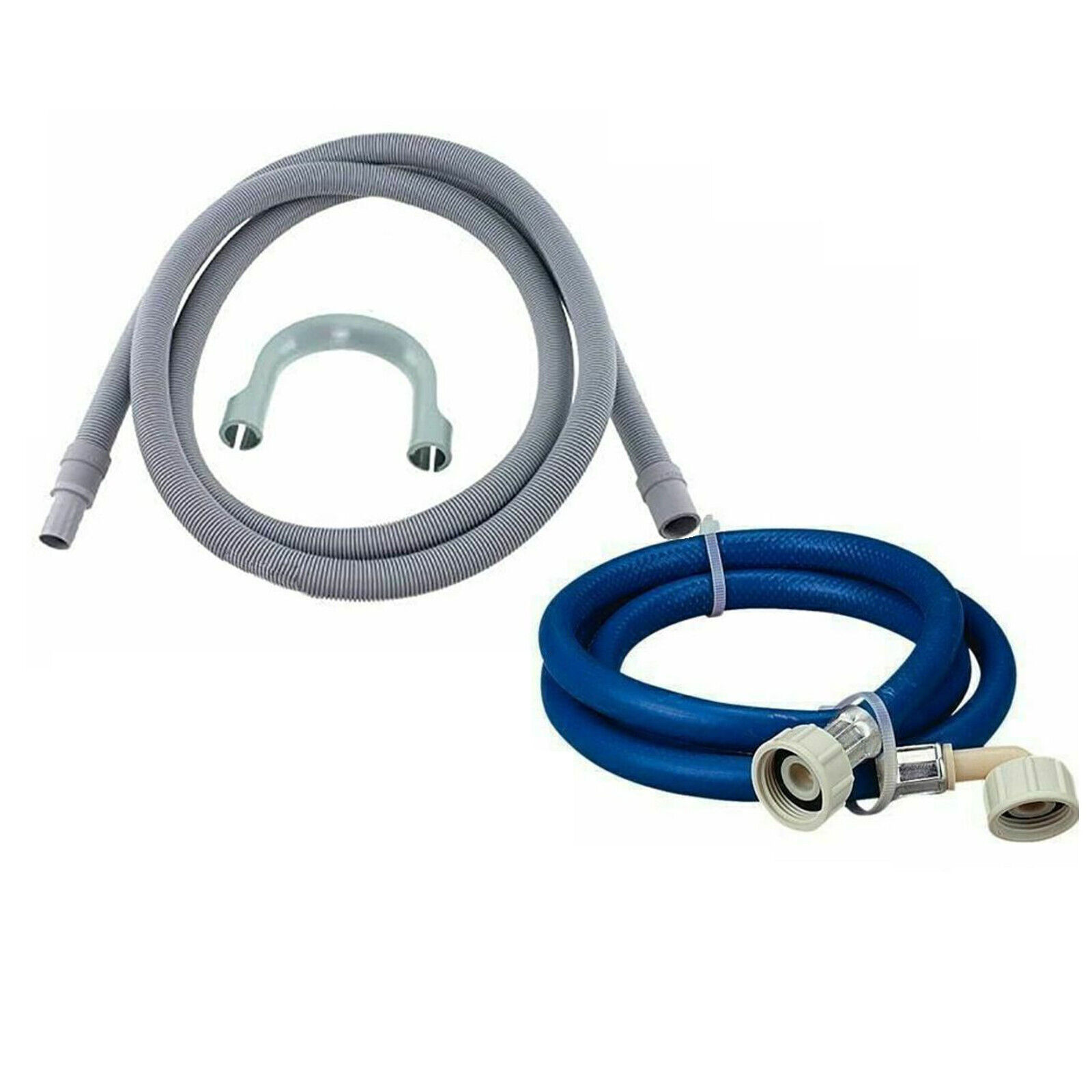 Hose Pipe Washing Machine Dishwasher 3.5 Meter Drain Hose & Cold Fill Water Pipe – DRAIN HOSE AND COLD FILL WATER PIPE