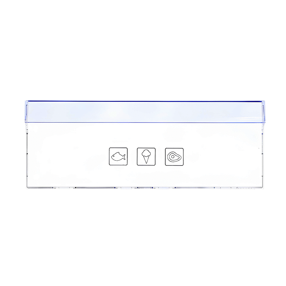 Beko Top Middle Freezer Drawer Flap Front Panel Cover Genuine 150mm 4640640200 – 4640640200