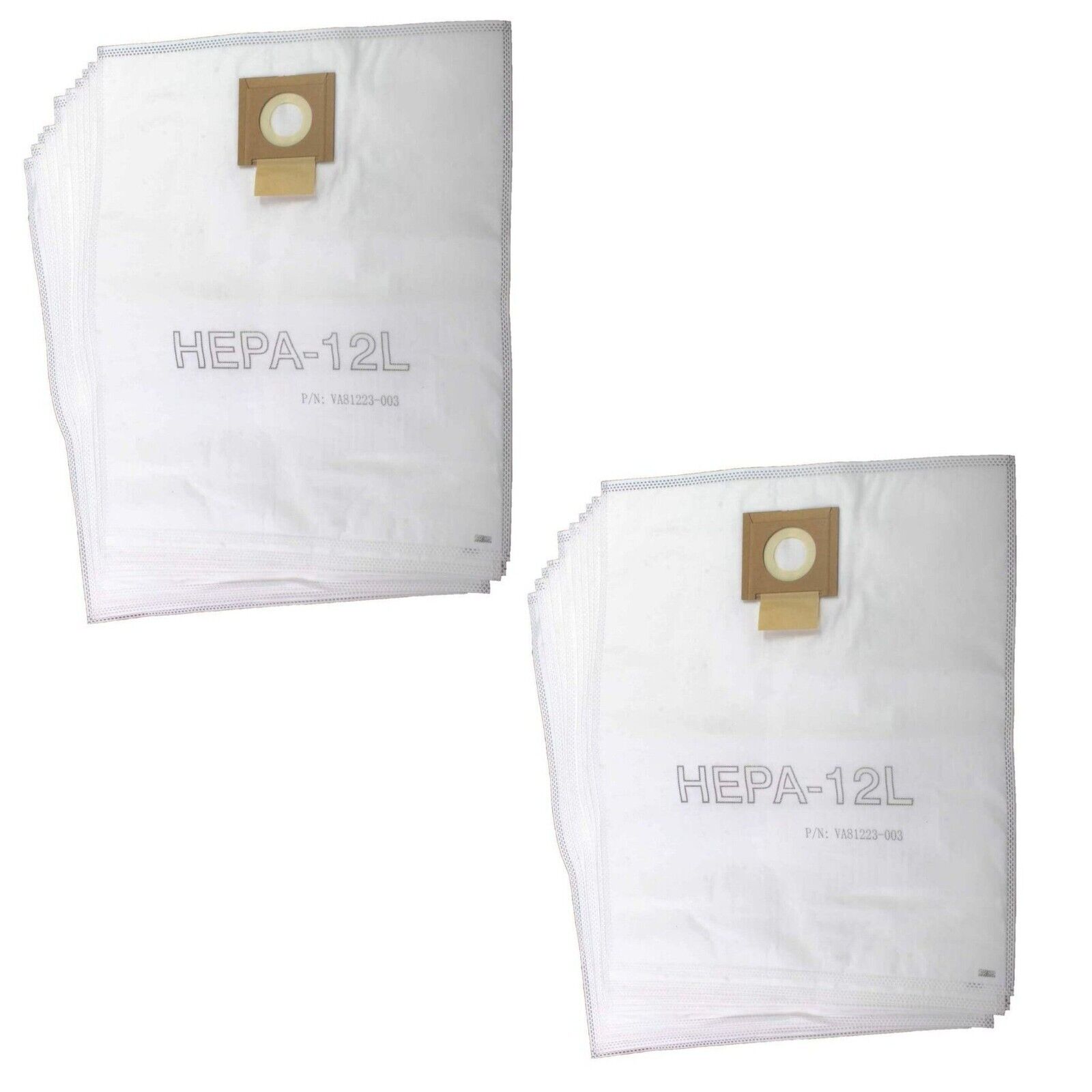 Bags Viper 12L Hepa Va81399 Dsu Vacuum Cleaner Cloth Dust Bags 20 Pack Genuine – Va81399